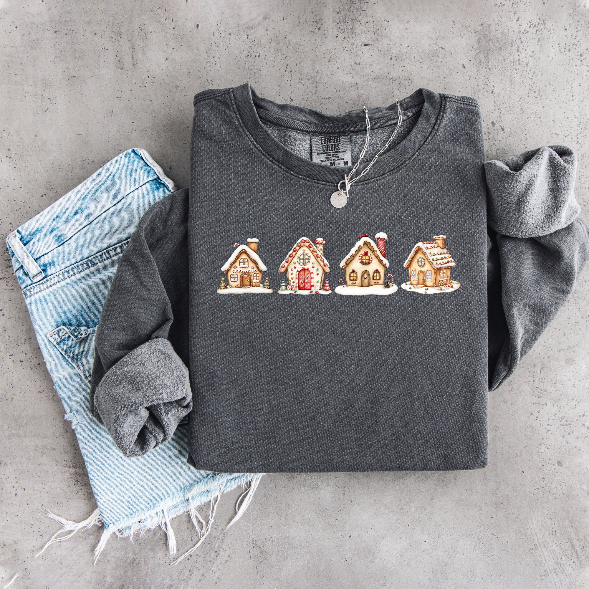 Lebkuchenhaus-Sweatshirt
