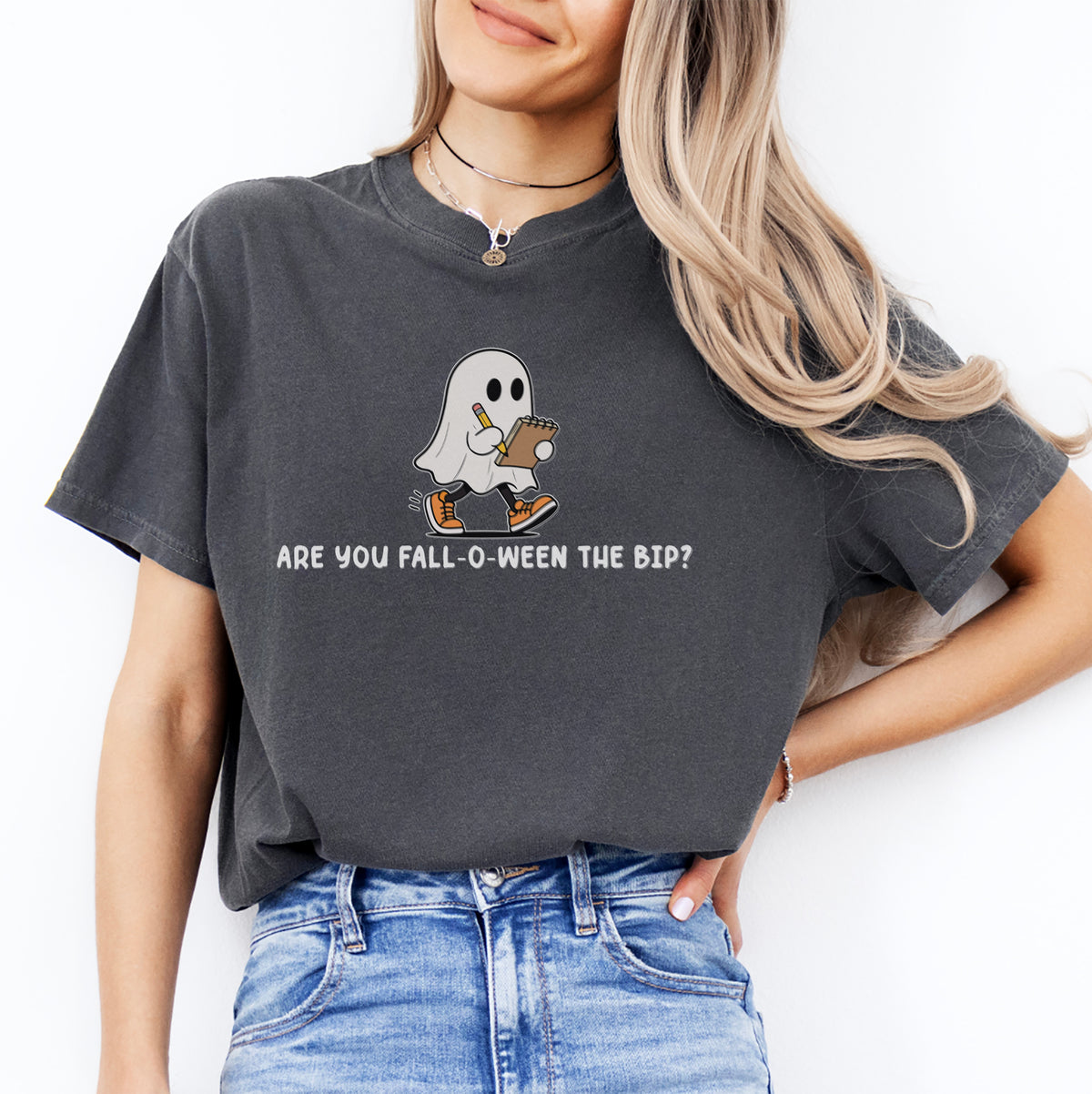 Camiseta «¿Estás lista para Fall-O-Ween?» The Bip Tee
