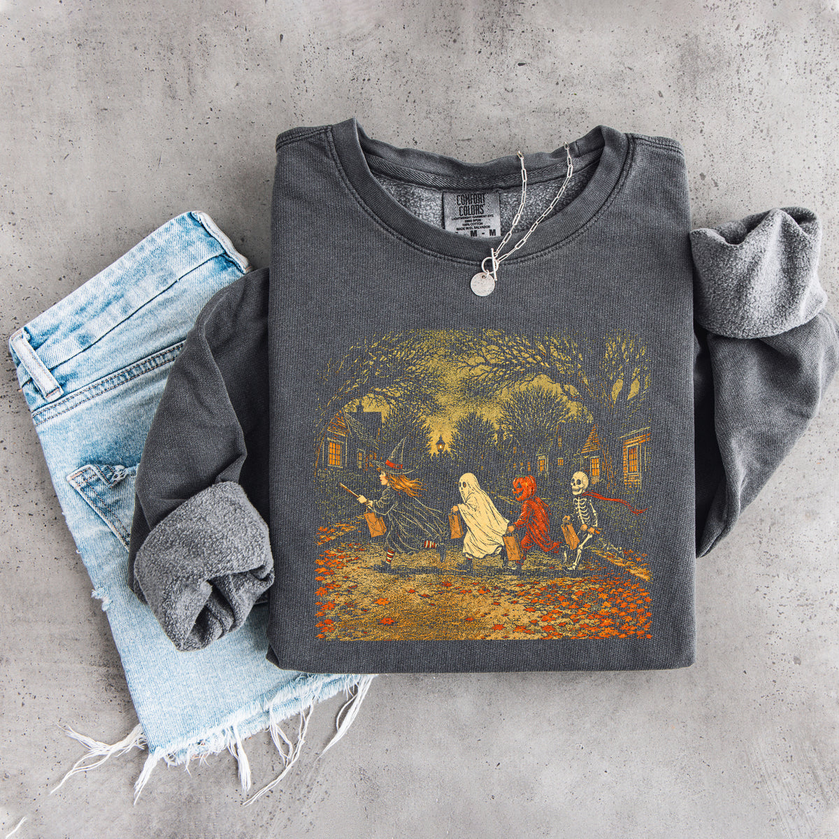 Sudadera oscura de Halloween