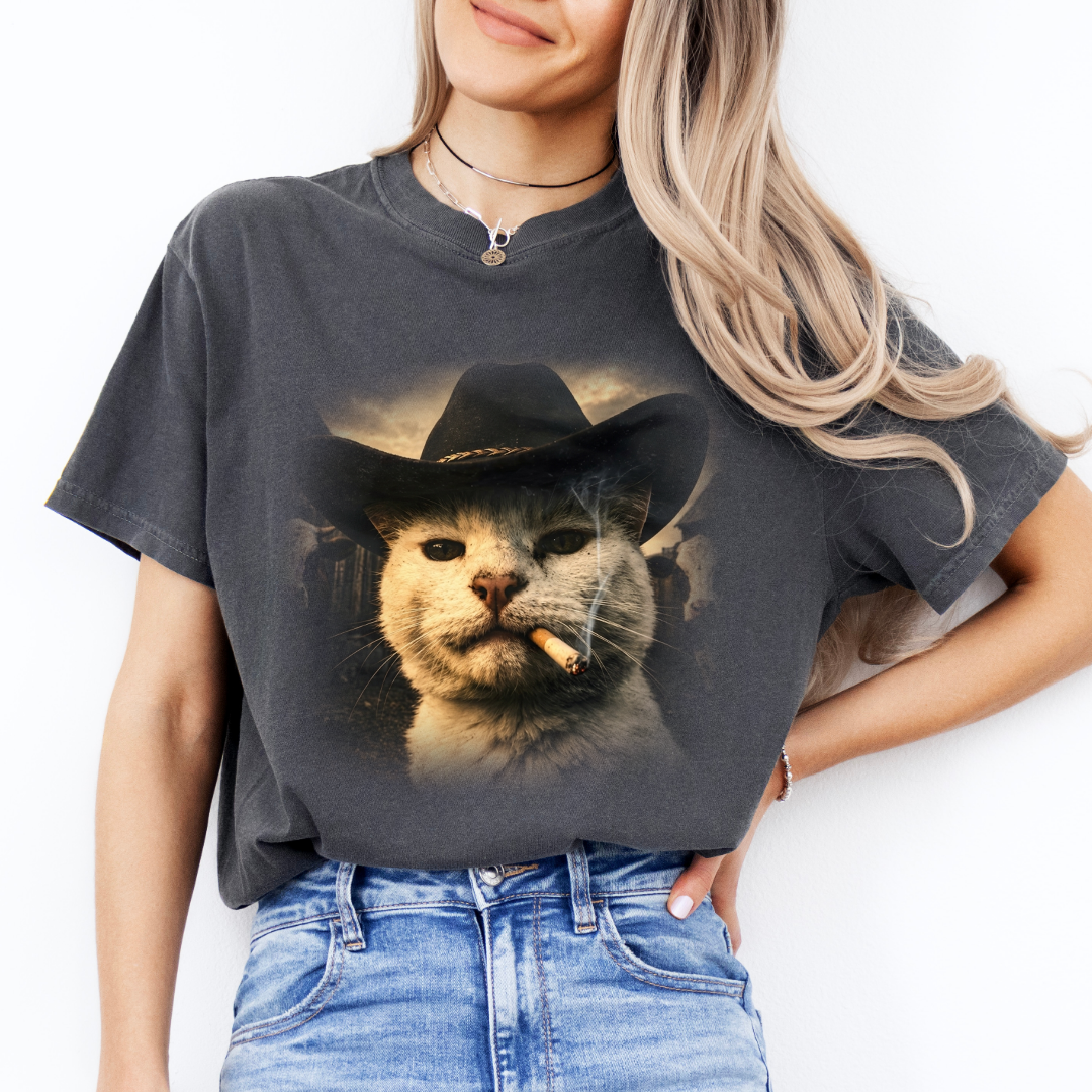 Cowboy Cat Tee