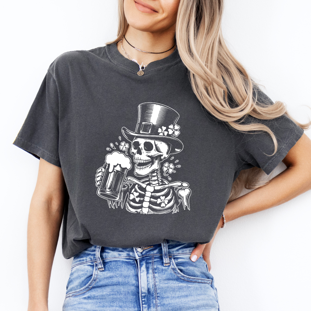 Shamrocked Skeleton Tee