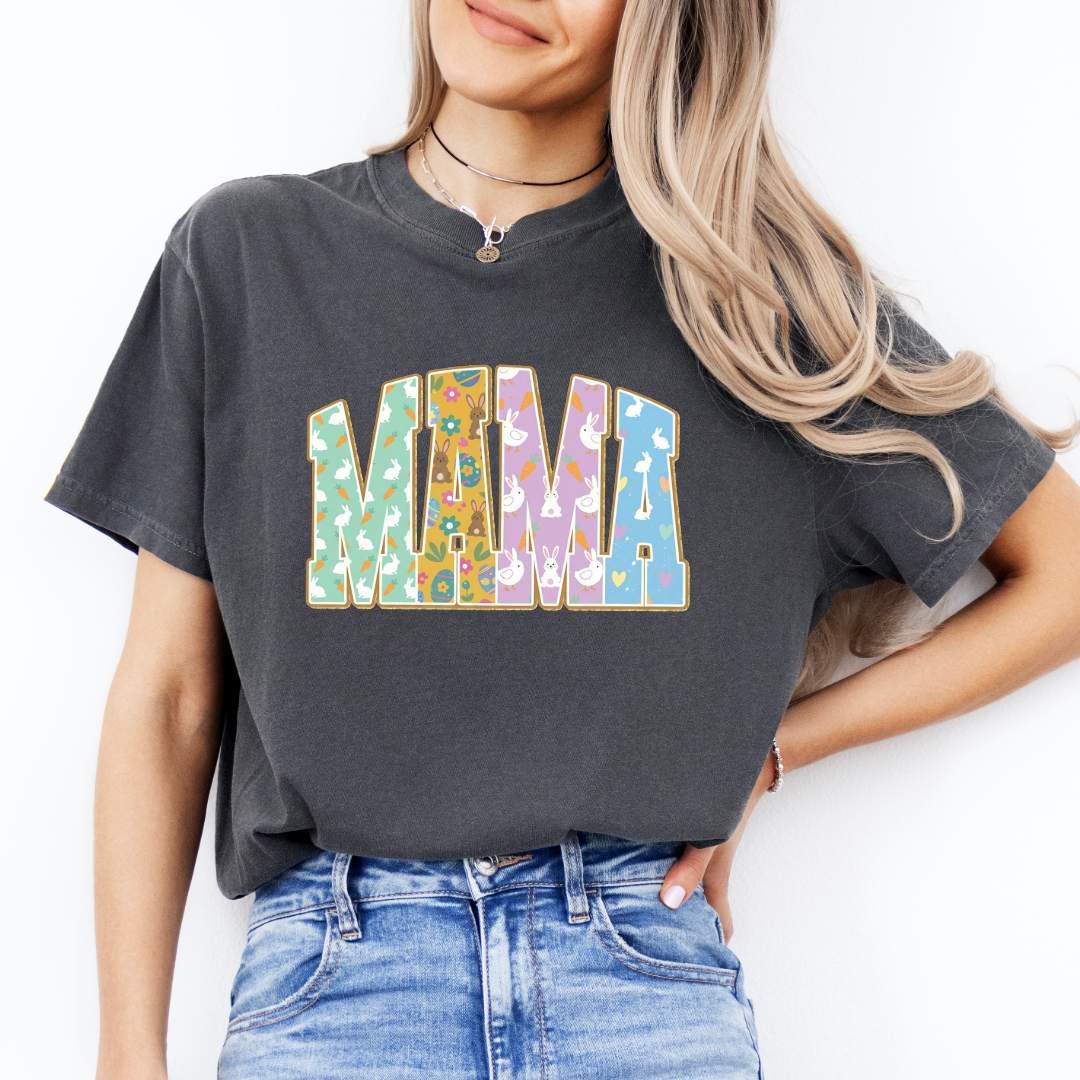 Retro Easter Mama Tee
