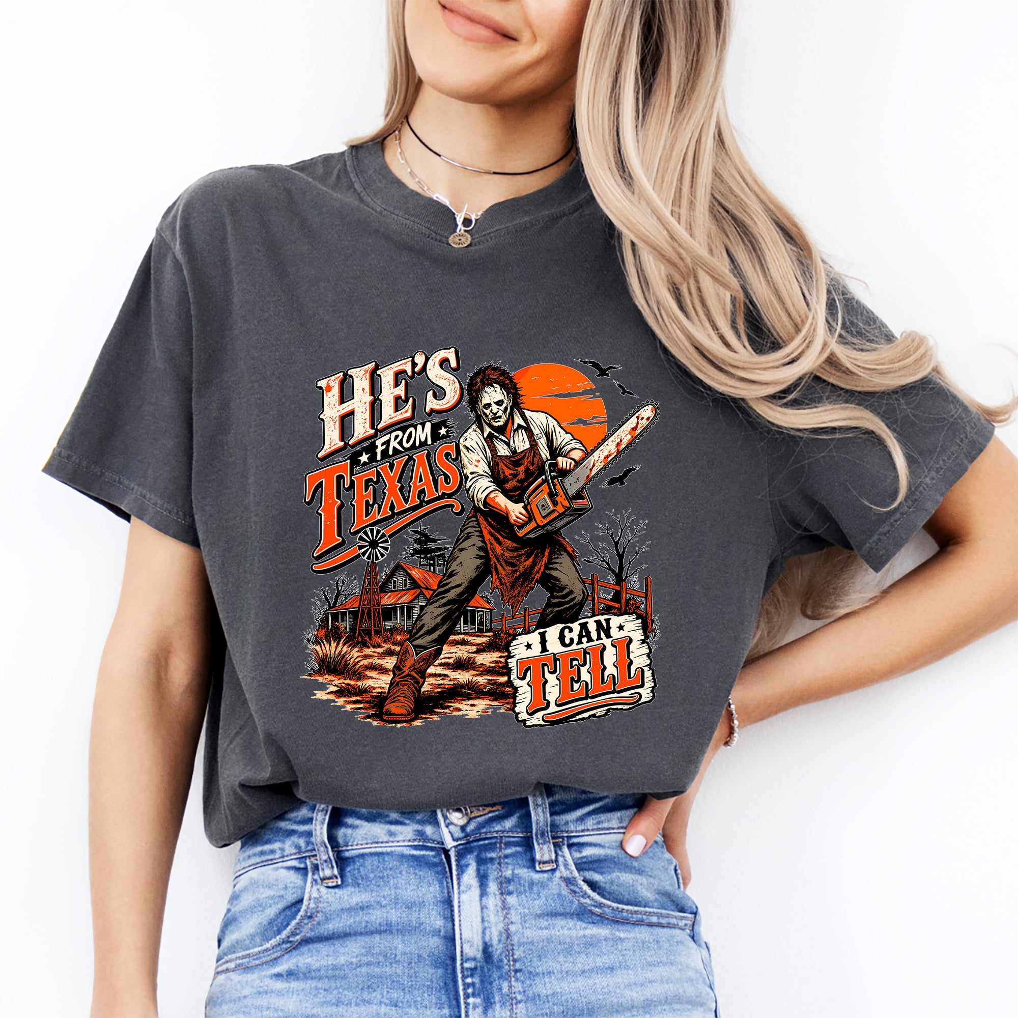 Camiseta «Él es de Texas»