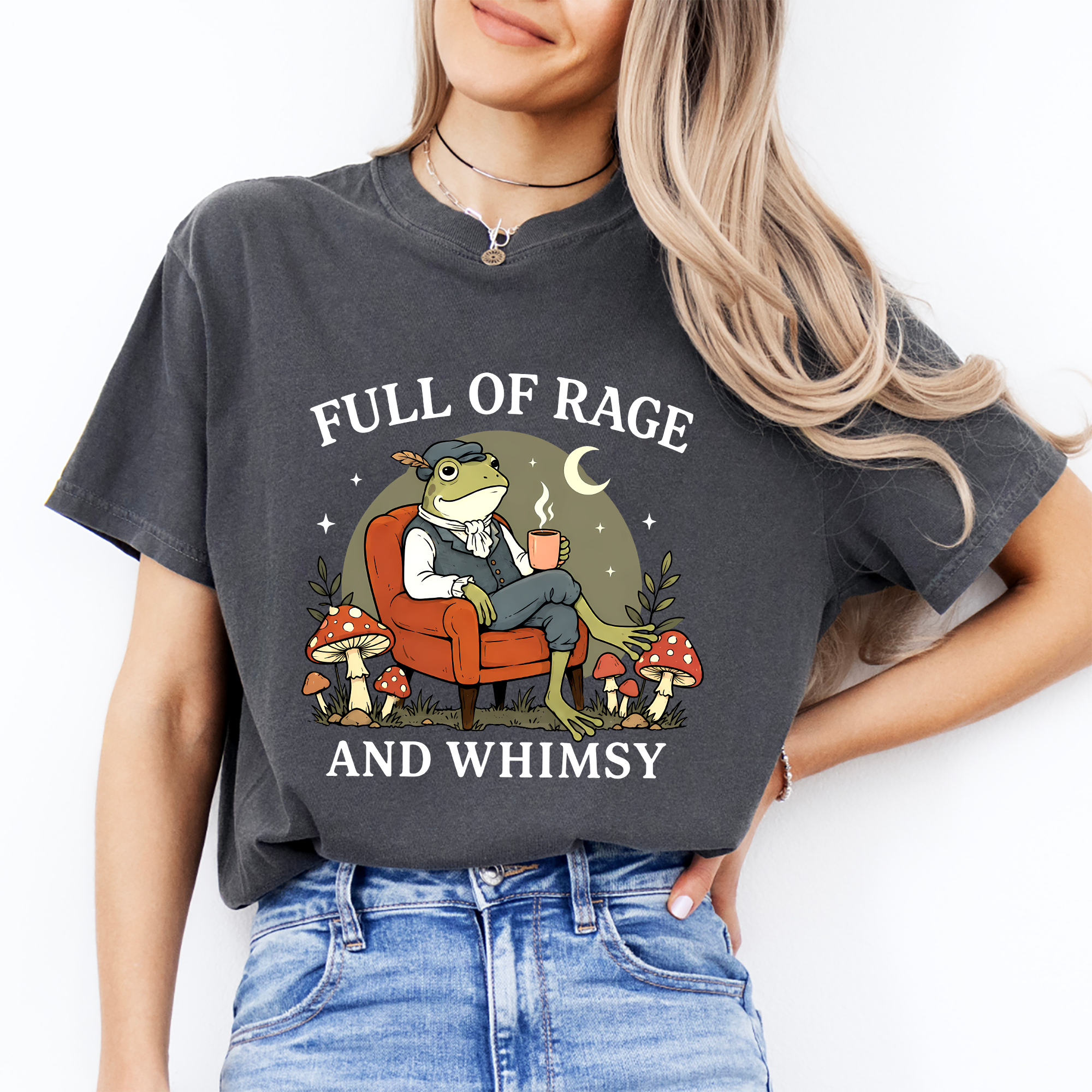 Camiseta «Llena de rabia y fantasía»
