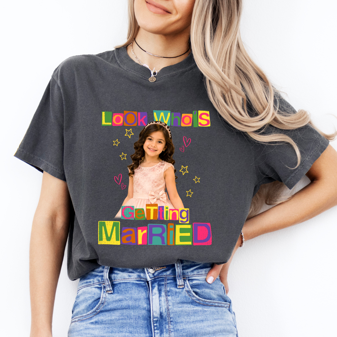 Personalised Getting Married Tee