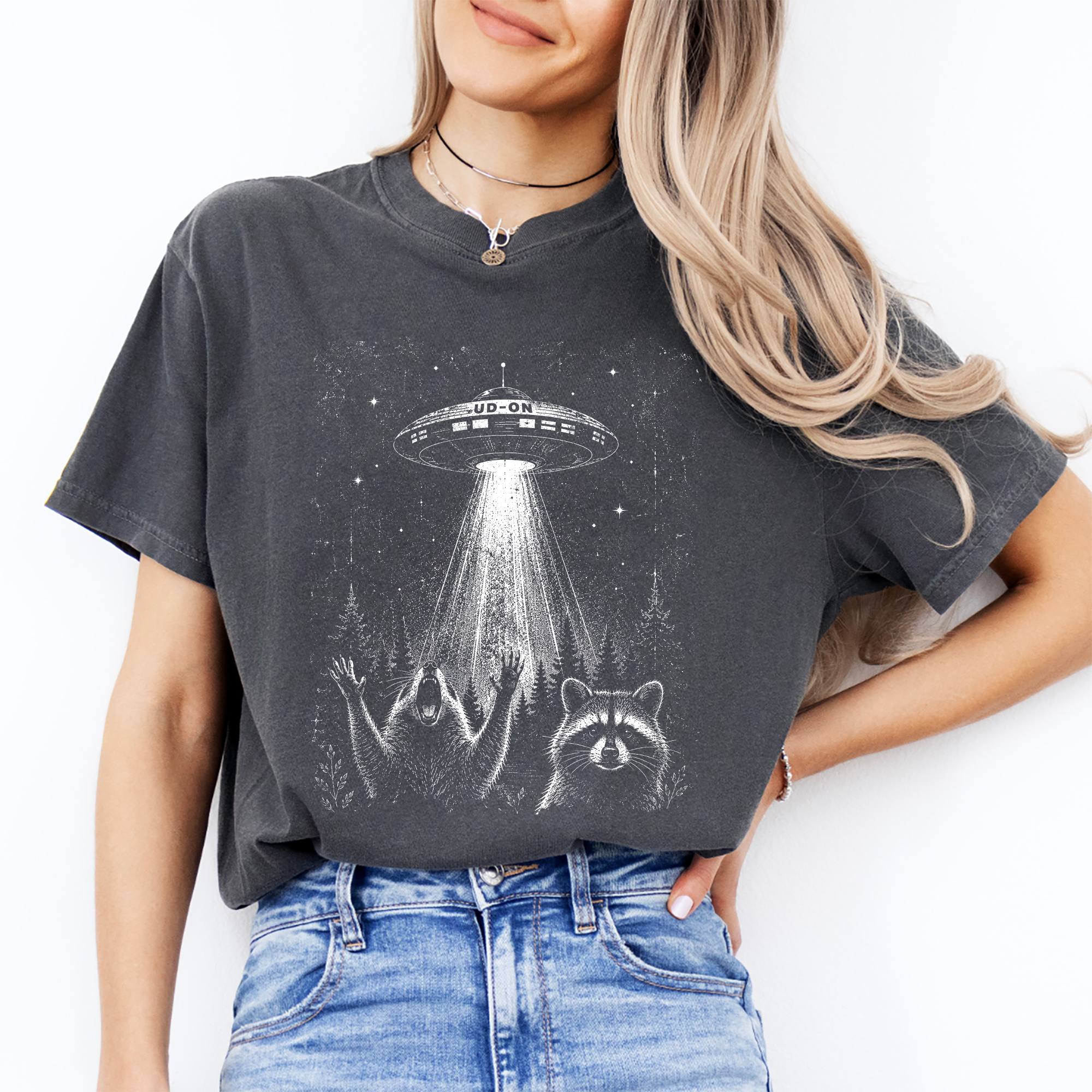 Vintage Raccon UFO Tee