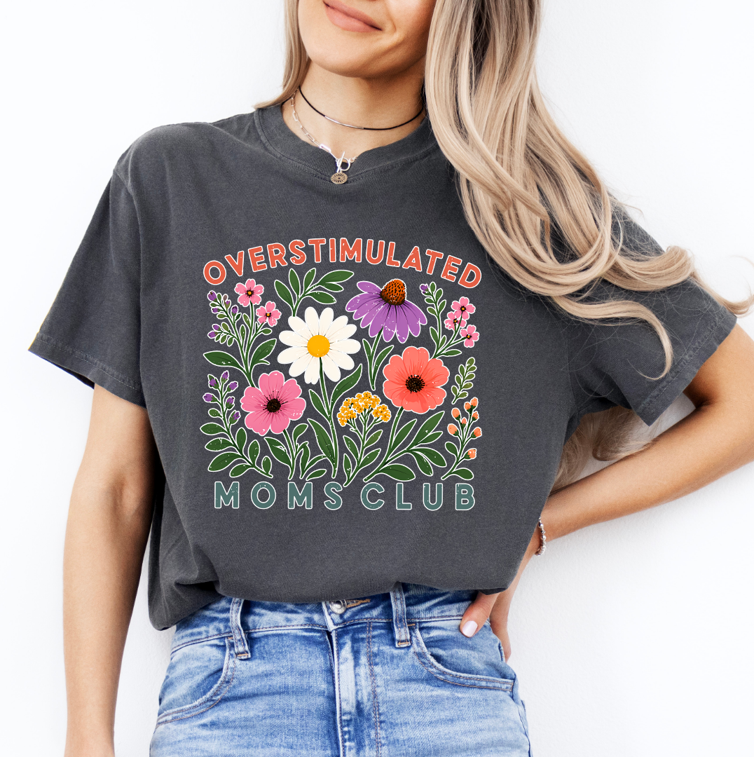 Camiseta del Club de Mamás Sobreestimuladas