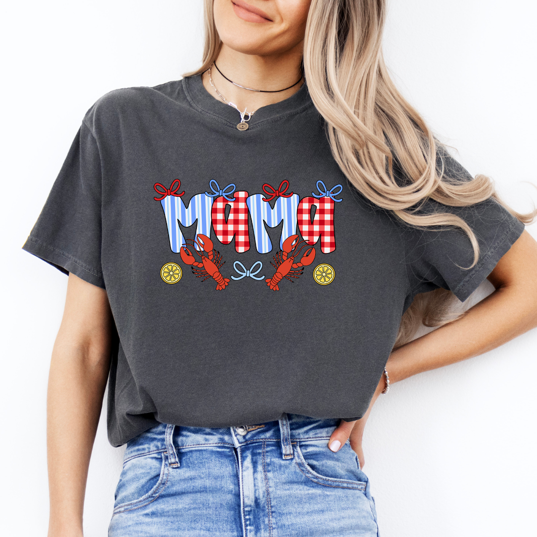 Mama Crawfish Boil Tee
