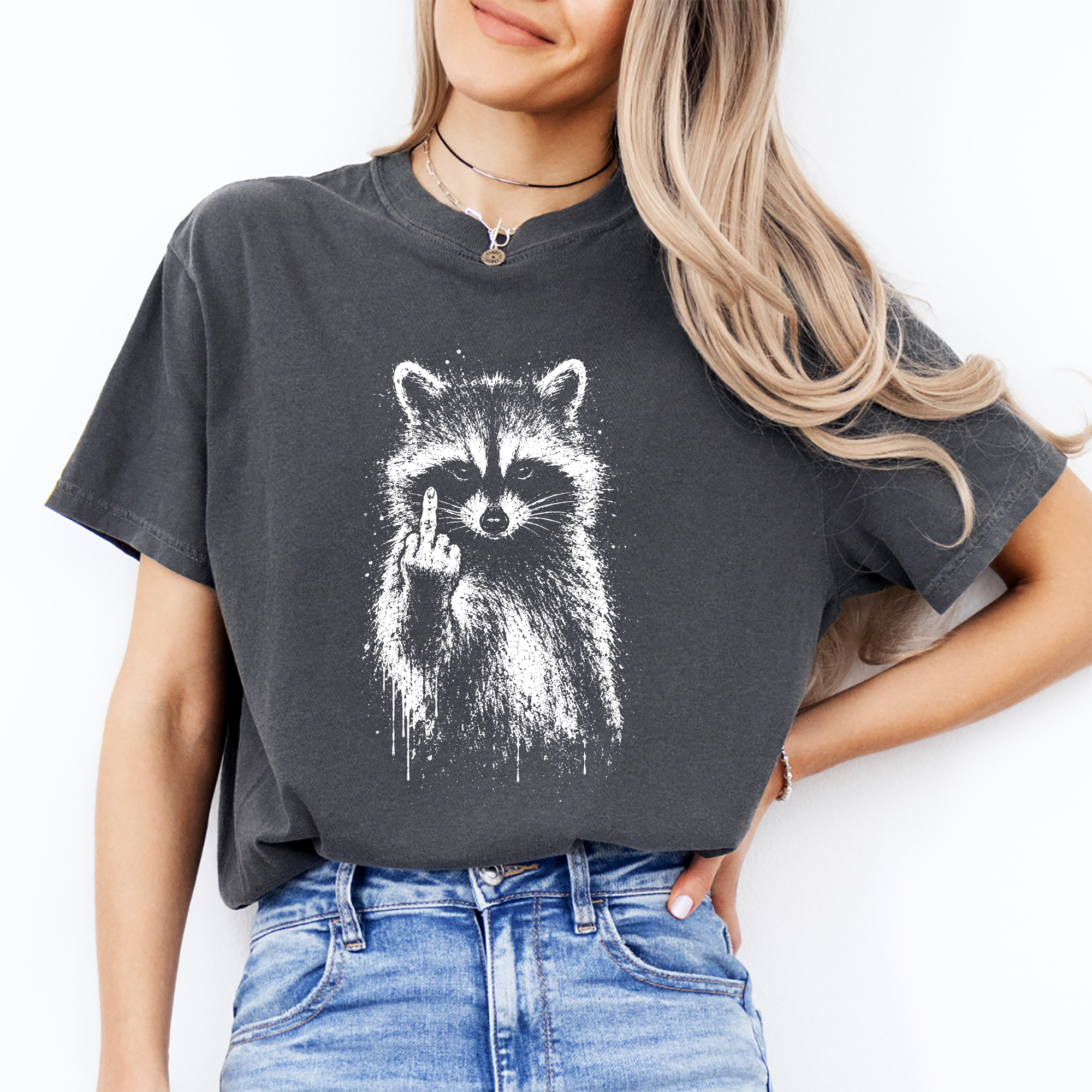 Camiseta de mapache sarcástico y divertido