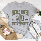 Pickle Lover University Tee Athletic Heather / S Peachy Sunday T-Shirt