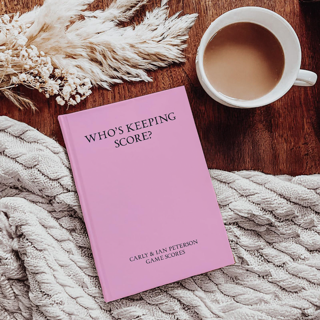 Personalized Games Night Score Journal