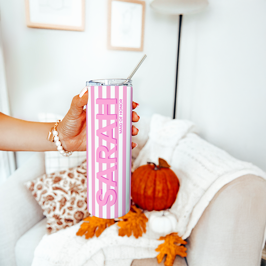 Personalized Bridesmaid Tumbler