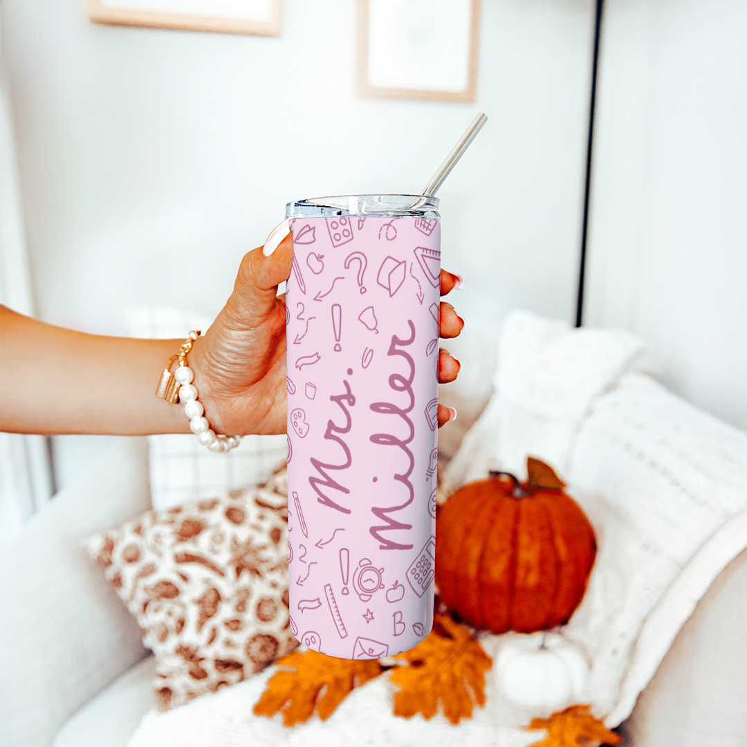 Personalized Teacher Tumbler