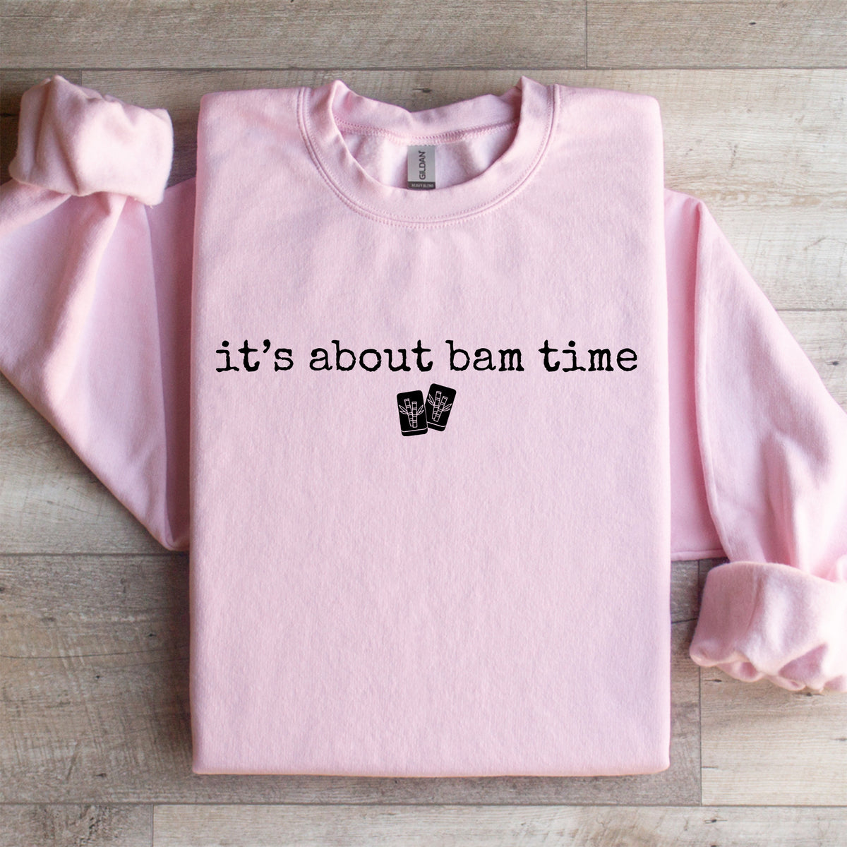 Sweat-shirt « C’est enfin l’heure de Bam »
