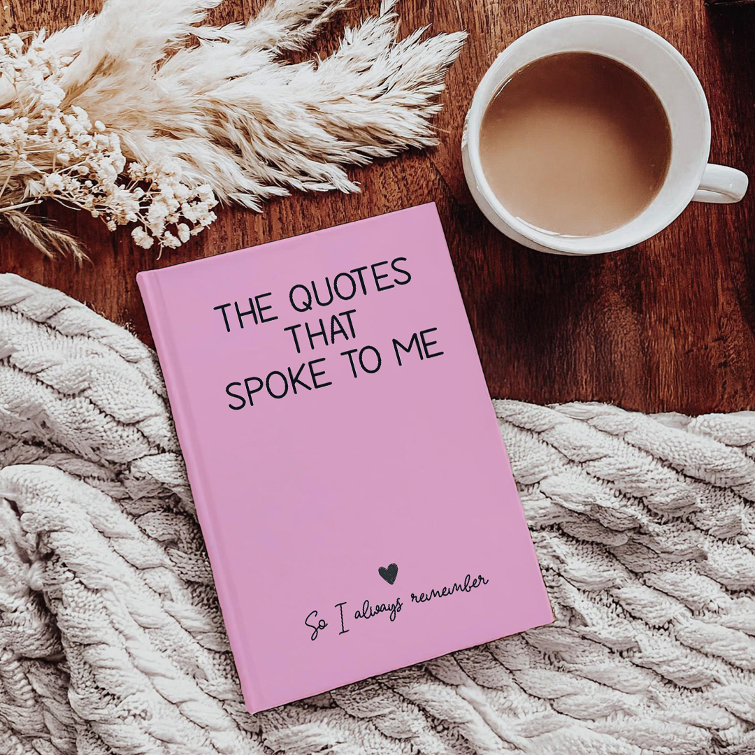 Personalized Quote Collection Journal
