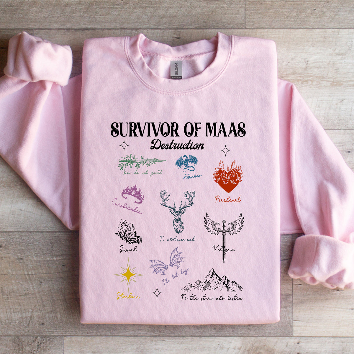 Sudadera de superviviente de la destrucción de Maas