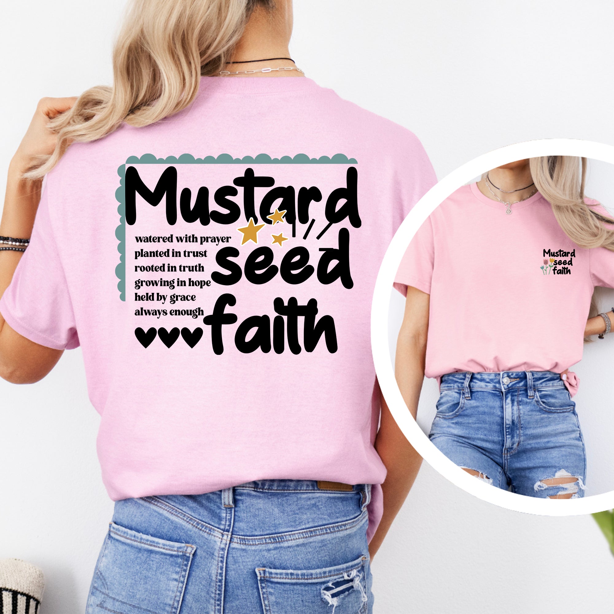T-Shirt „Glaube wie ein Senfkorn“