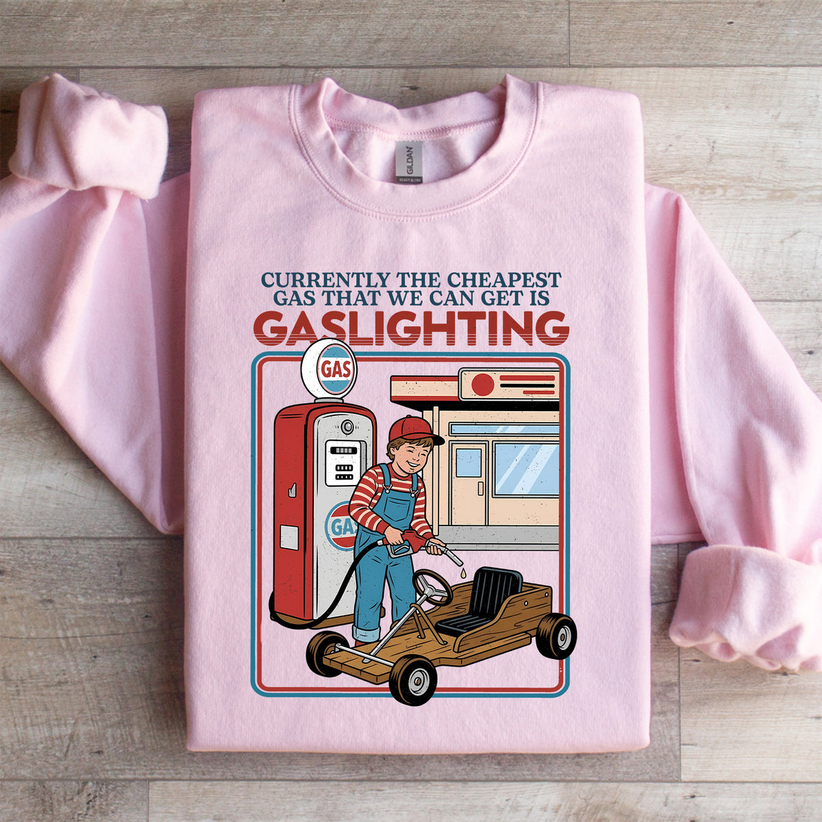 Derzeit das günstigste Benzin, das wir bekommen können – Sweatshirt