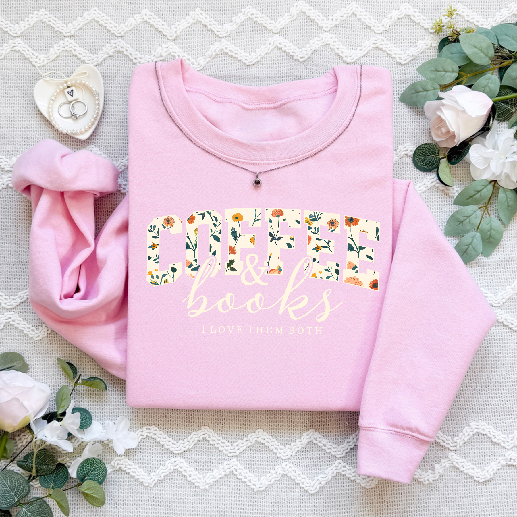 Coffee And Books Sweatshirt