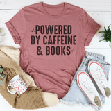 Powered By Caffeine & Books Tee Mauve / S Peachy Sunday T-Shirt