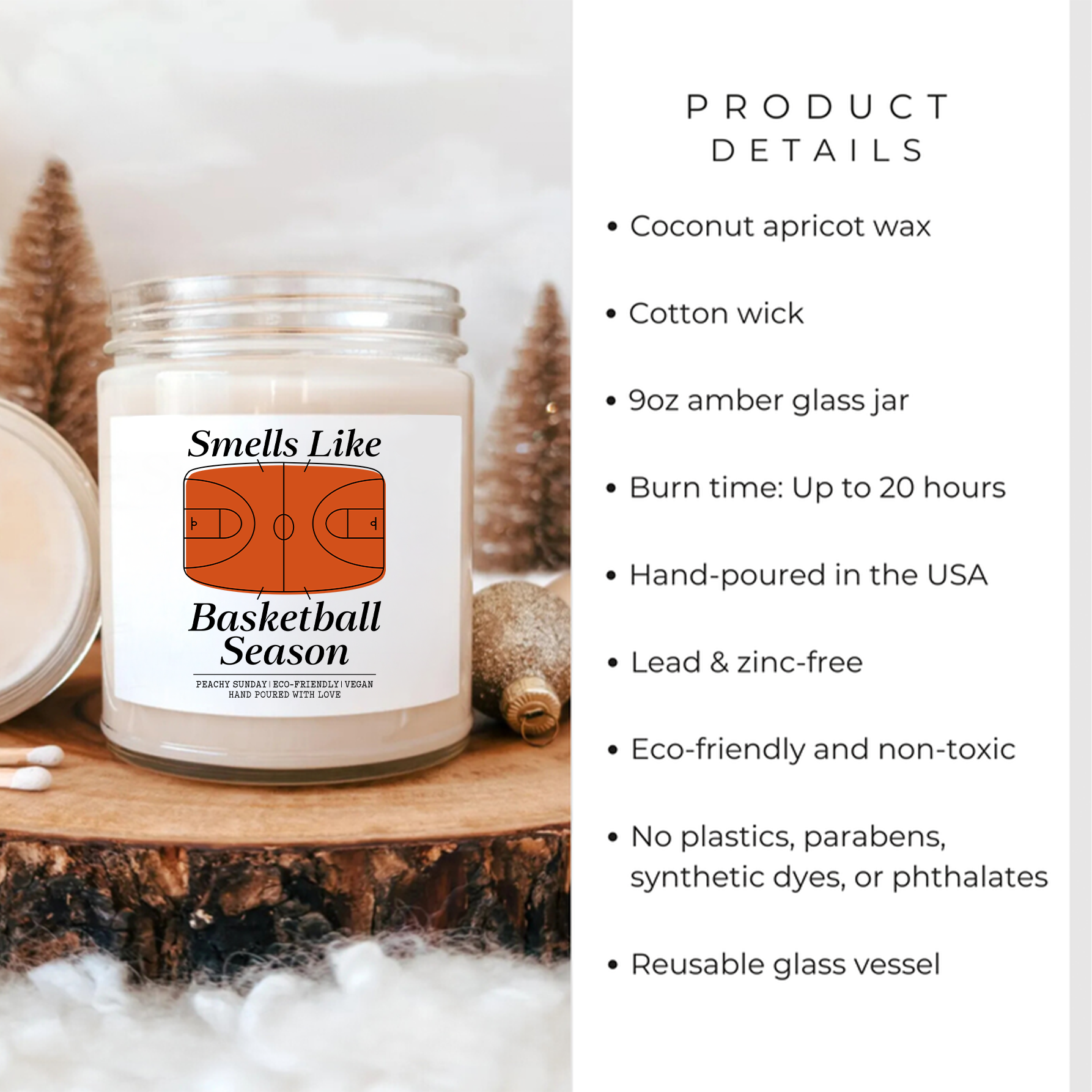 Smells Like Basketball Season Candle