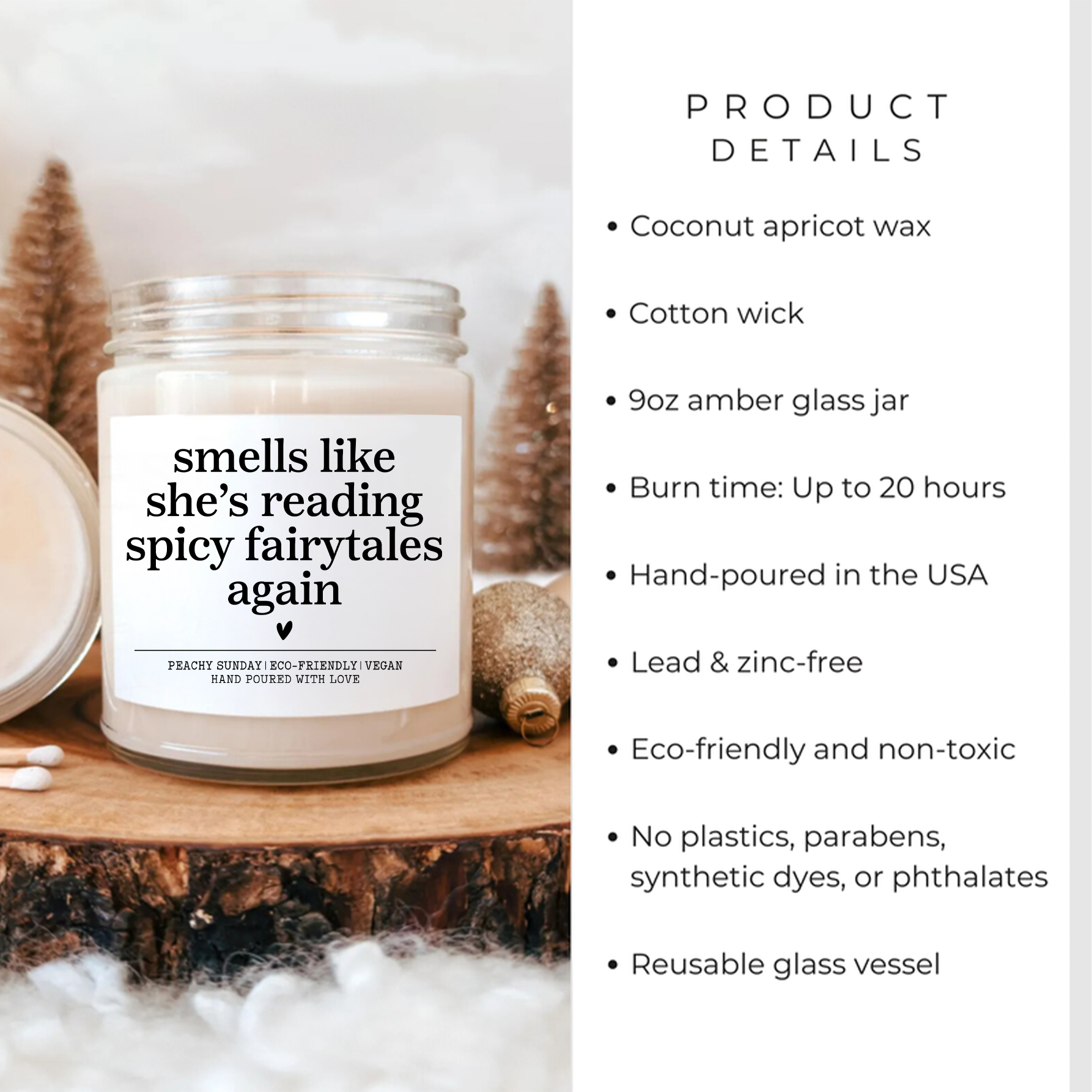 Smells like She's Reading Spicy Fairytales Again Candle