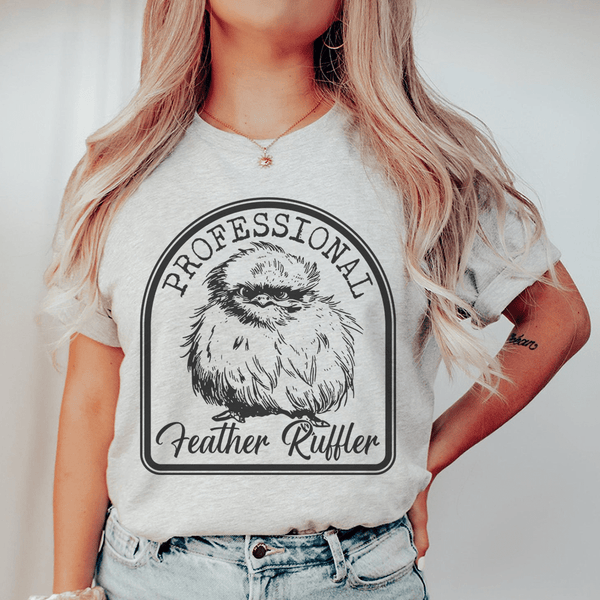 Professional Feather Ruffler Tee Athletic Heather / S Peachy Sunday T-Shirt