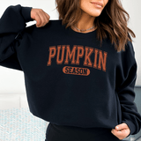 Pumpkin Season Sweatshirt Black / S Peachy Sunday T-Shirt