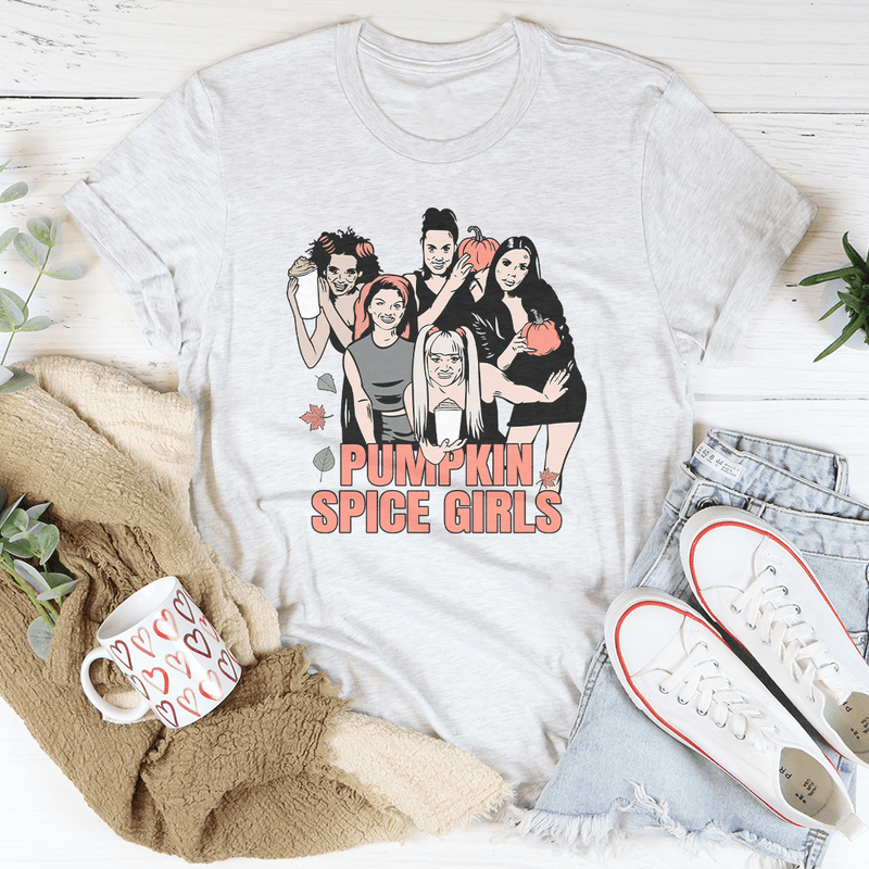Pumpkin Spice Girls Tee Ash / S Peachy Sunday T-Shirt