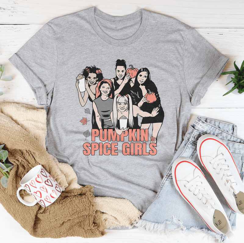 Pumpkin Spice Girls Tee Peachy Sunday T-Shirt
