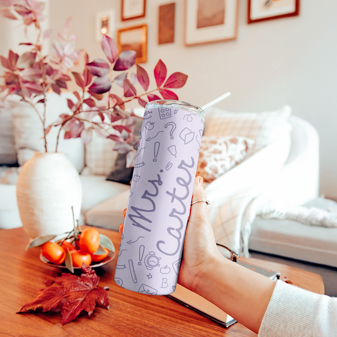 Personalized Teacher Tumbler