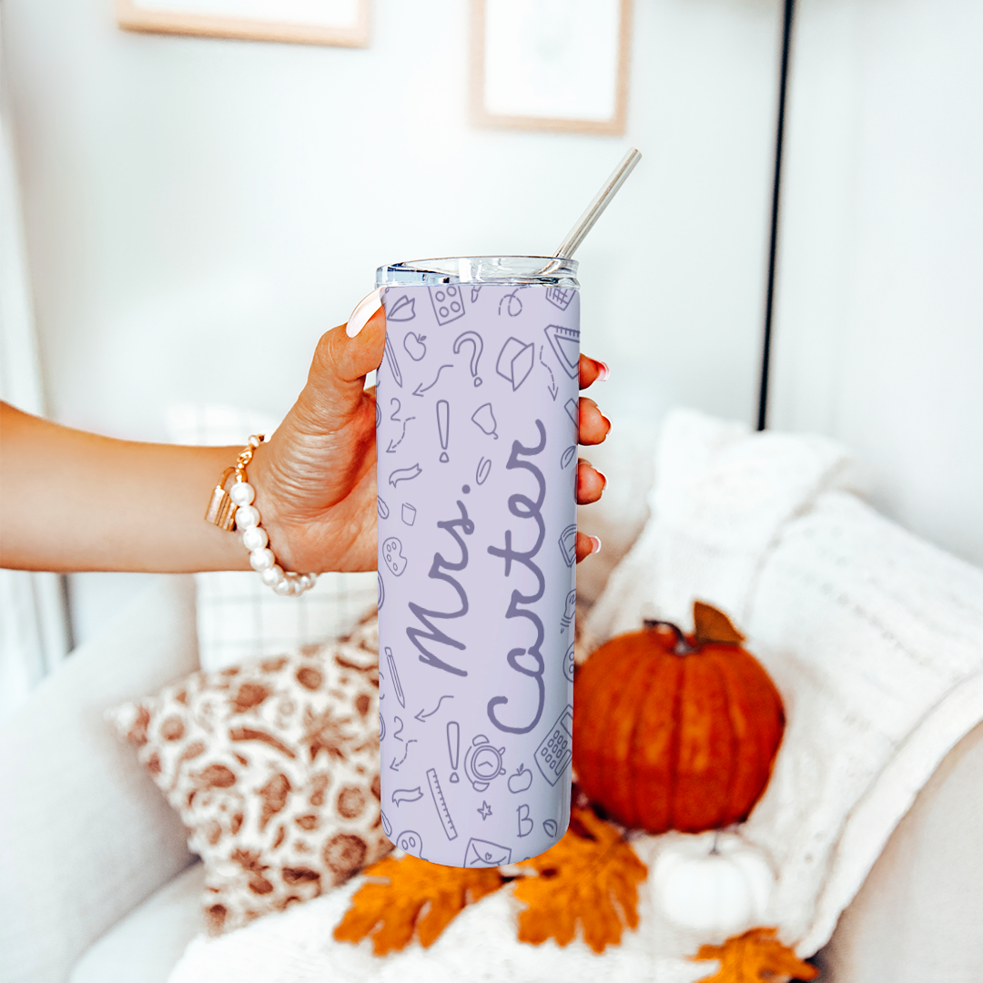 Personalized Teacher Tumbler