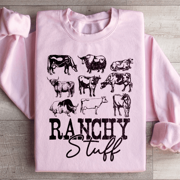 Ranchy Stuff Sweatshirt Light Pink / S Peachy Sunday T-Shirt