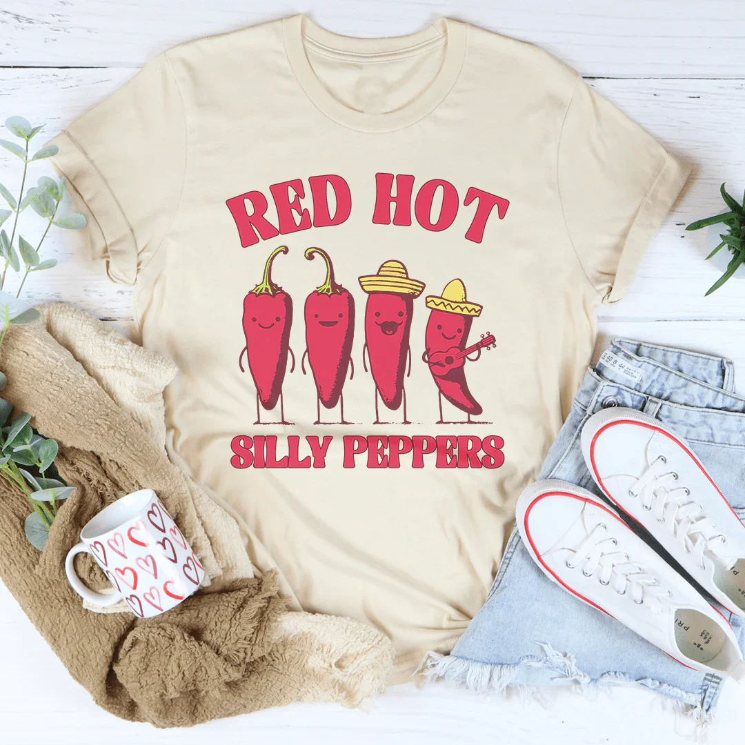 Red Hot Silly Peppers Tee Soft Cream / S Peachy Sunday T-Shirt