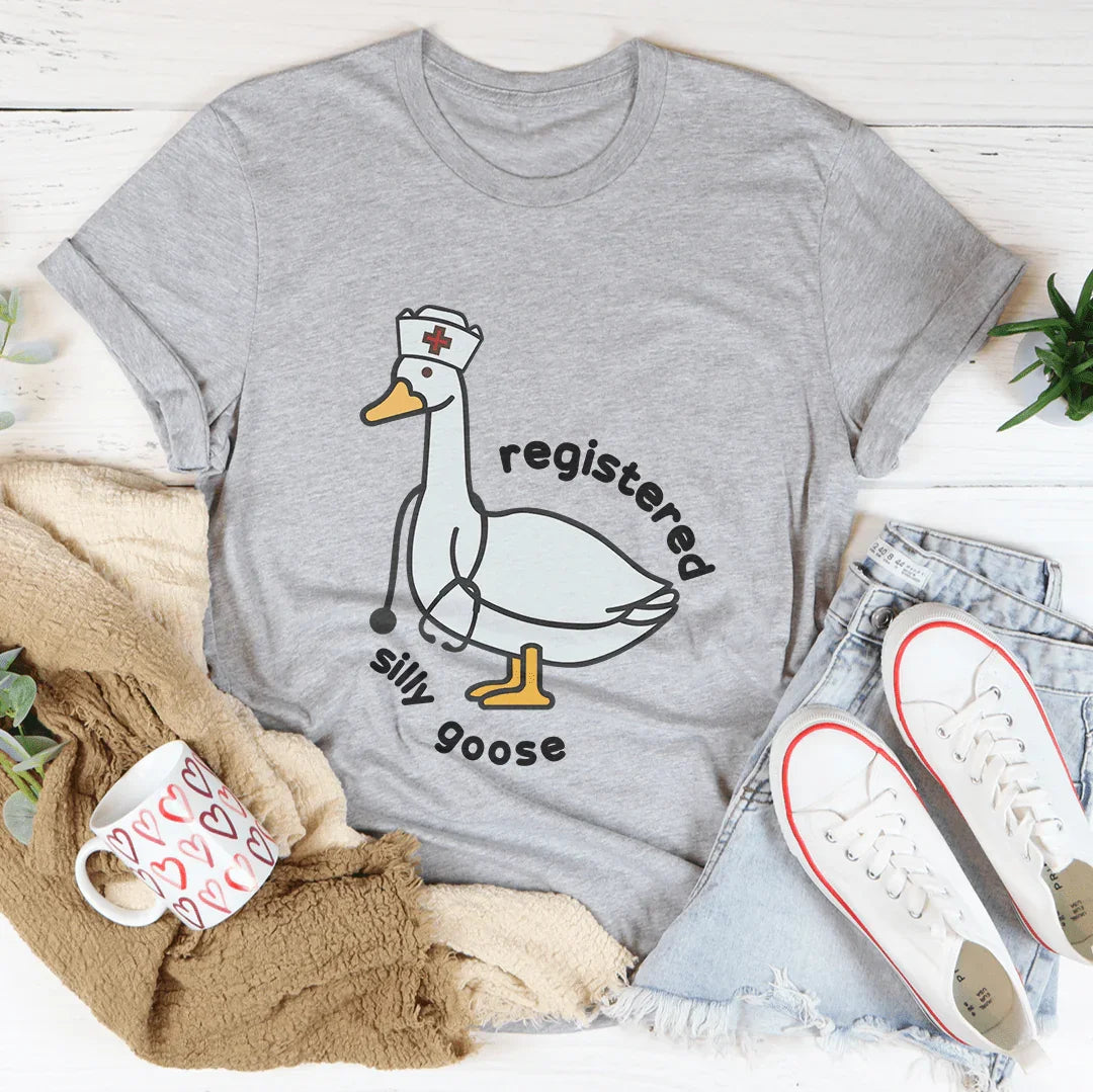 Registered Silly Goose Tee Athletic Heather / S Peachy Sunday T-Shirt