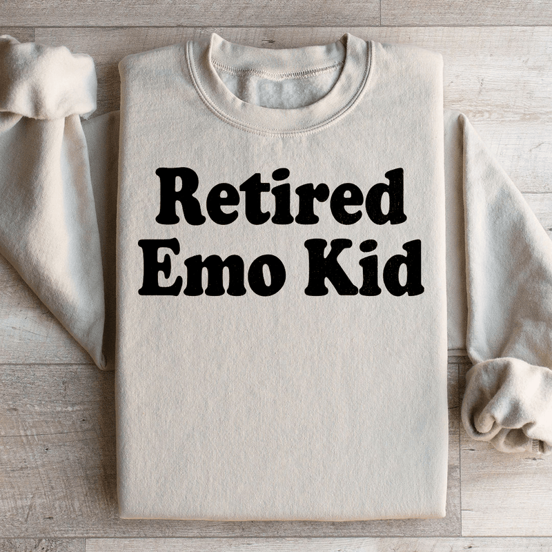 Retired Emo Kid Sweatshirt Sand / S Peachy Sunday T-Shirt