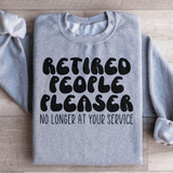 Retired People Pleaser Sweatshirt Sport Grey / S Peachy Sunday T-Shirt