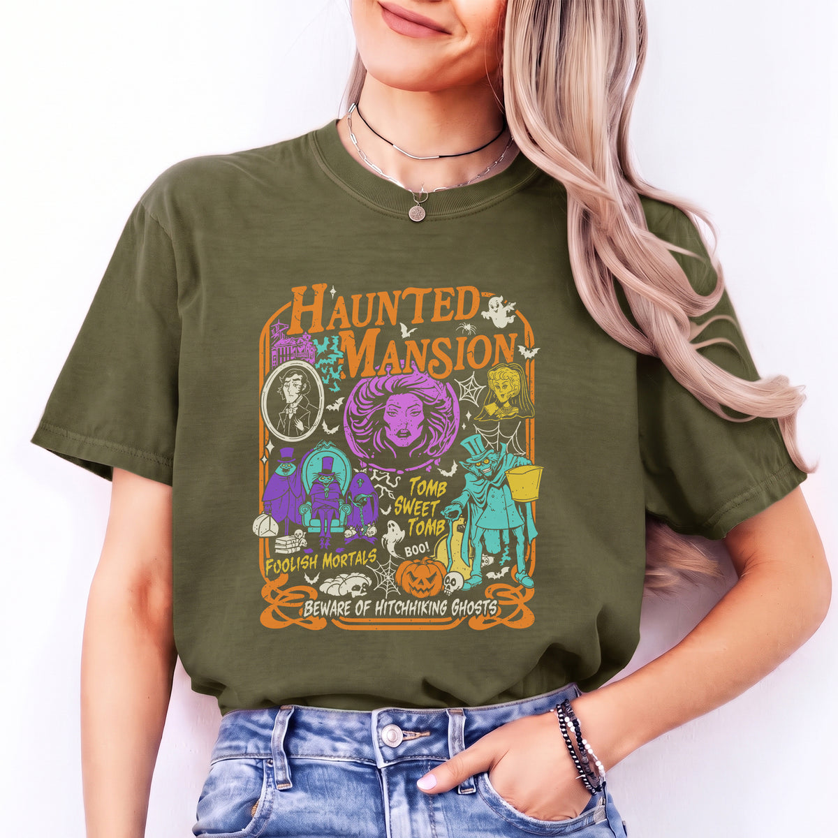Camiseta vintage de La Mansión Encantada
