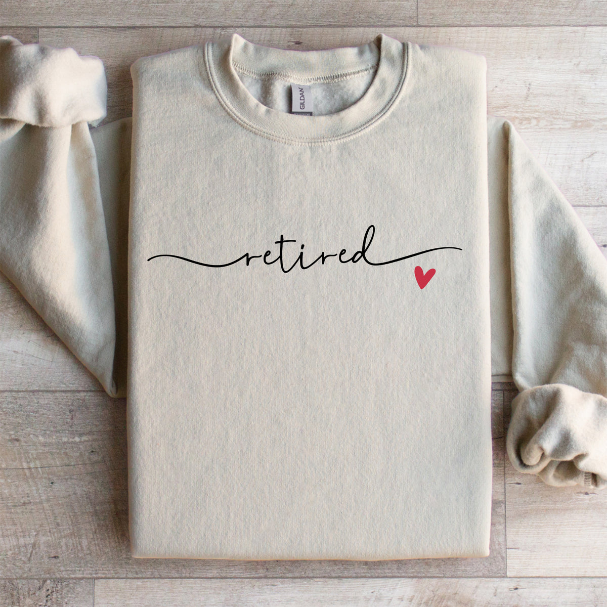 Sweat-shirt de retraitée