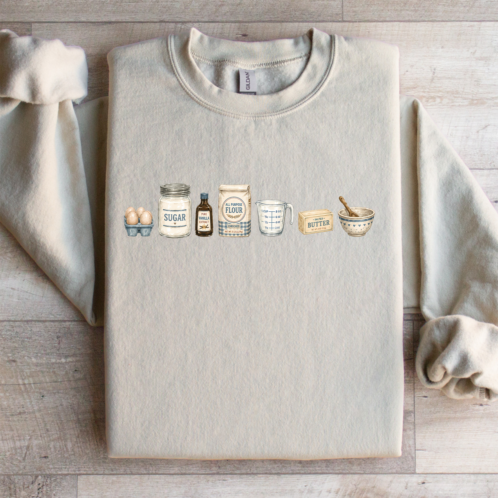 Baking Icons Sweatshirt