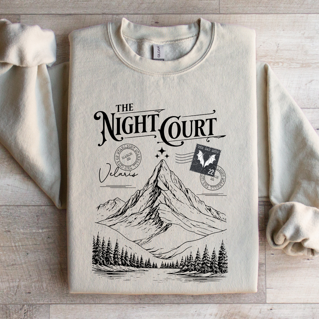 The Night Court Postcard Sweatshirt