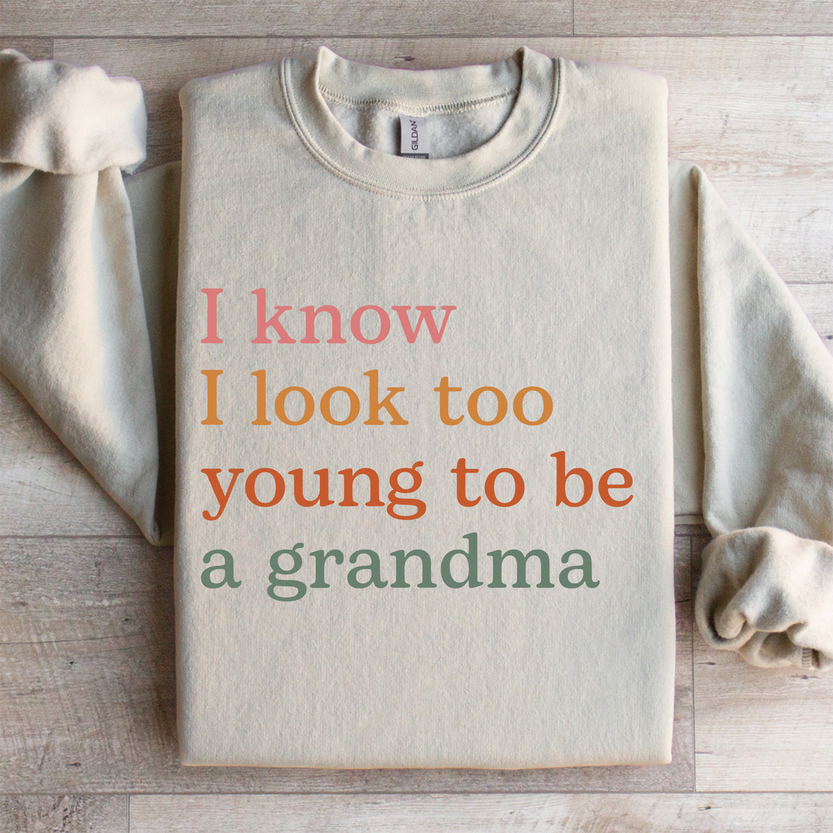 Cozy Grandma Fleece Pullover – "I Know I Look Too Young To Be A Grandma"