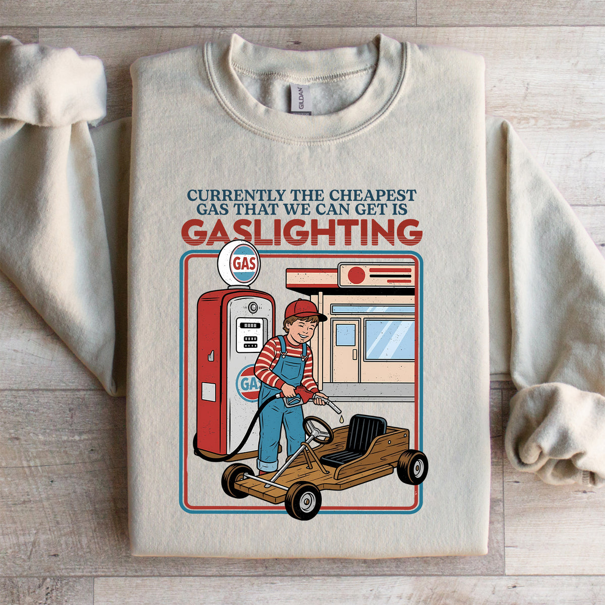 Derzeit das günstigste Benzin, das wir bekommen können – Sweatshirt