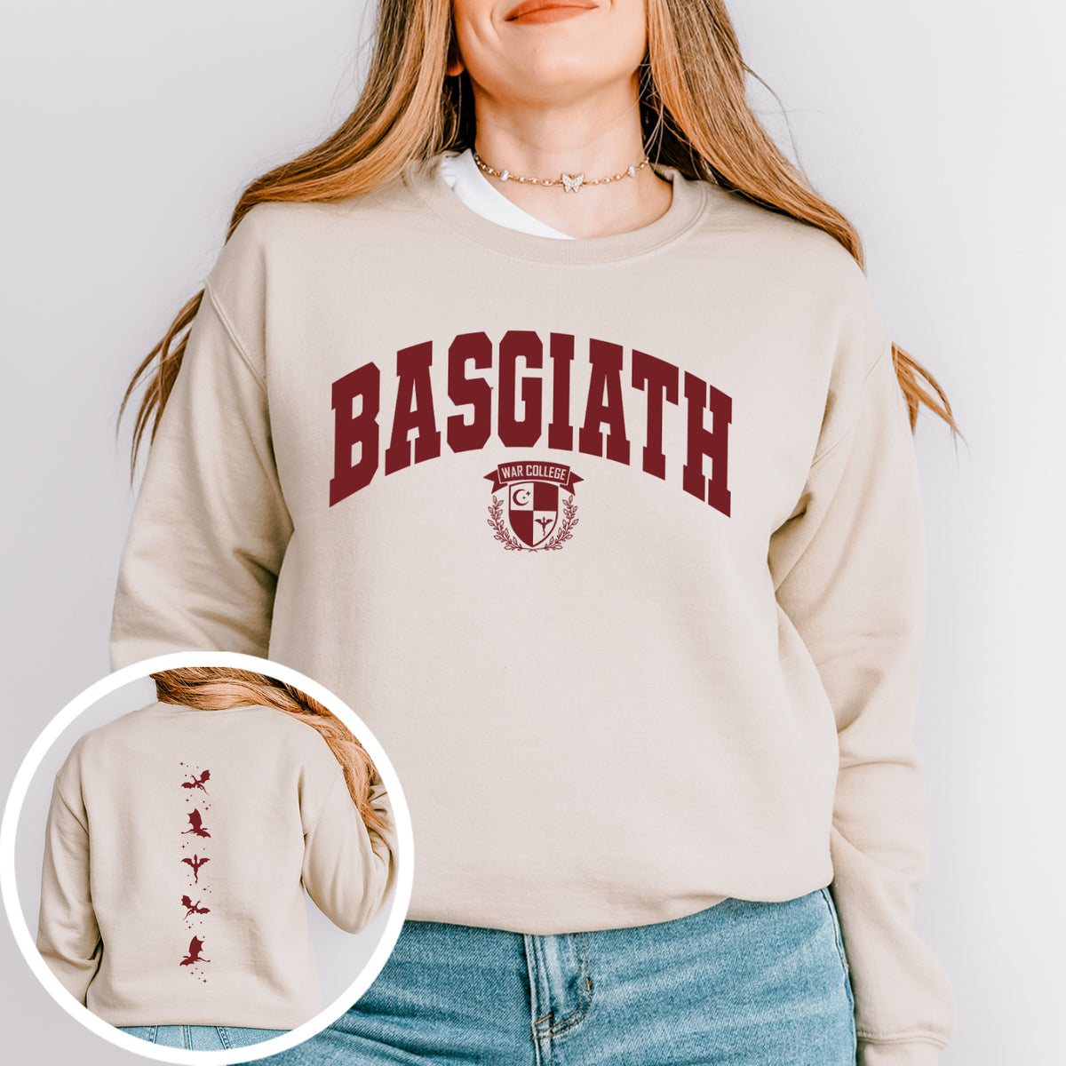 Sweatshirt der Basgiath-Kriegsakademie