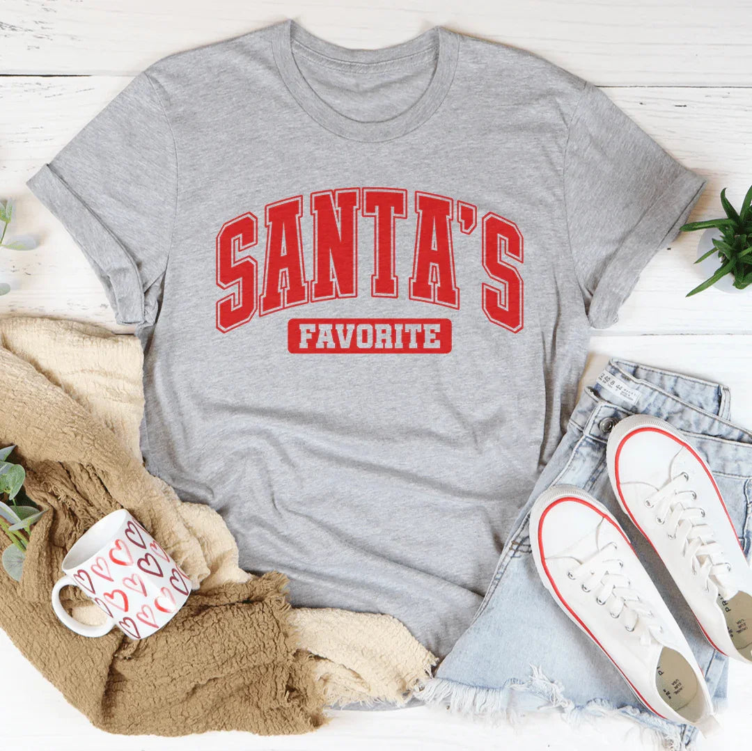 Santa's Favorite Tee Athletic Heather / S Peachy Sunday T-Shirt
