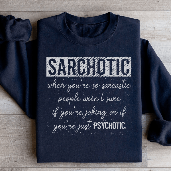 Sarchotic Sweatshirt Black / S Peachy Sunday T-Shirt