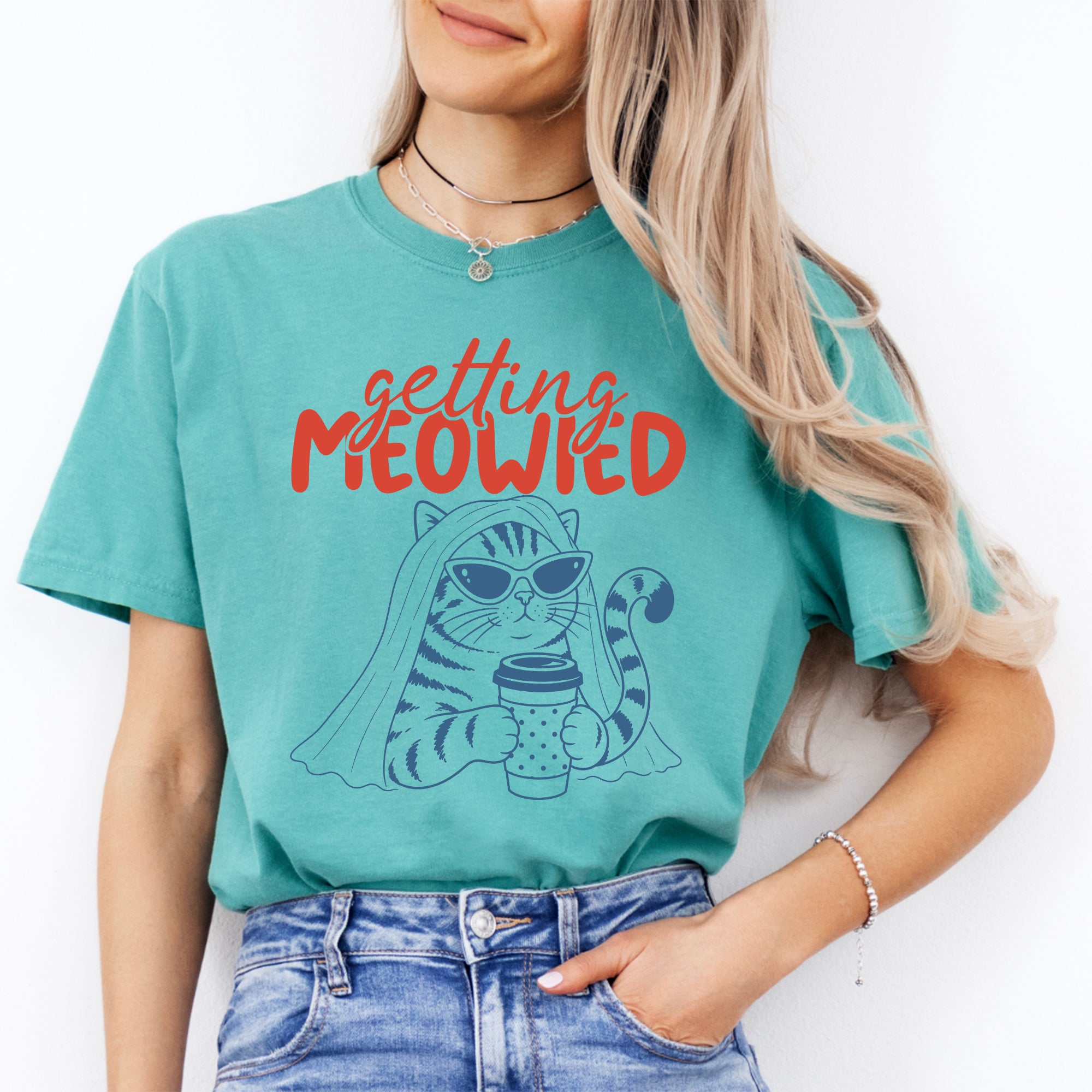 „Getting Meowied“-T-Shirt