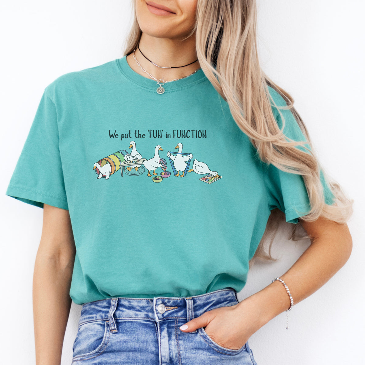 T-Shirt: Wir bringen Spaß in Funktionalität