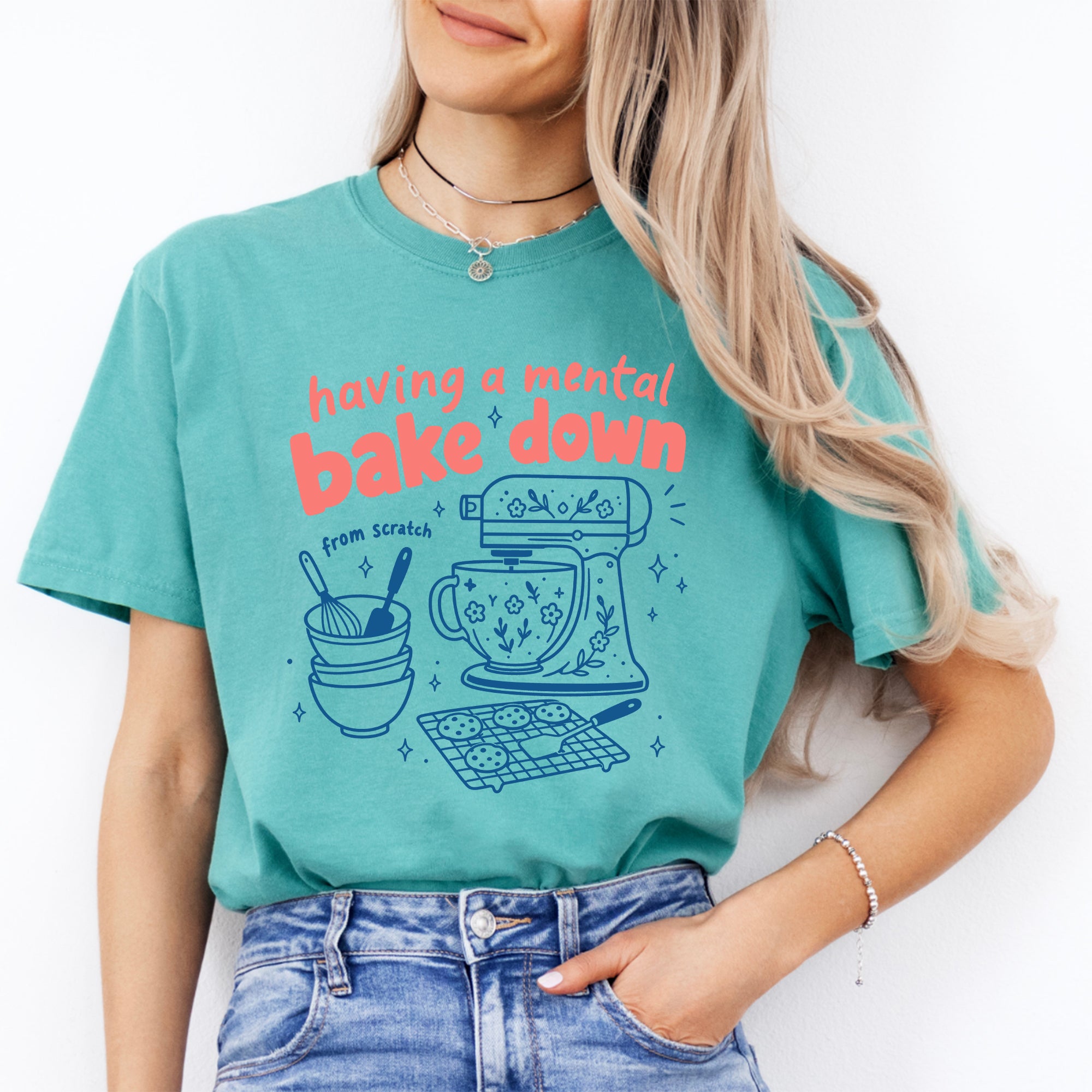 T-Shirt „Ich habe gerade einen mentalen Zusammenbruch“