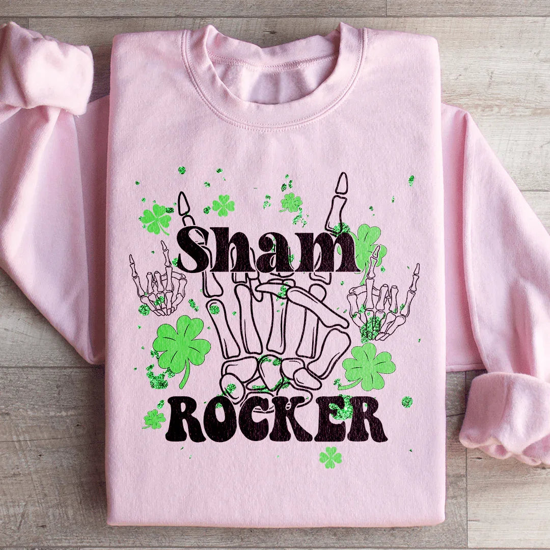 Sham Rocker Sweatshirt Light Pink / S Peachy Sunday T-Shirt